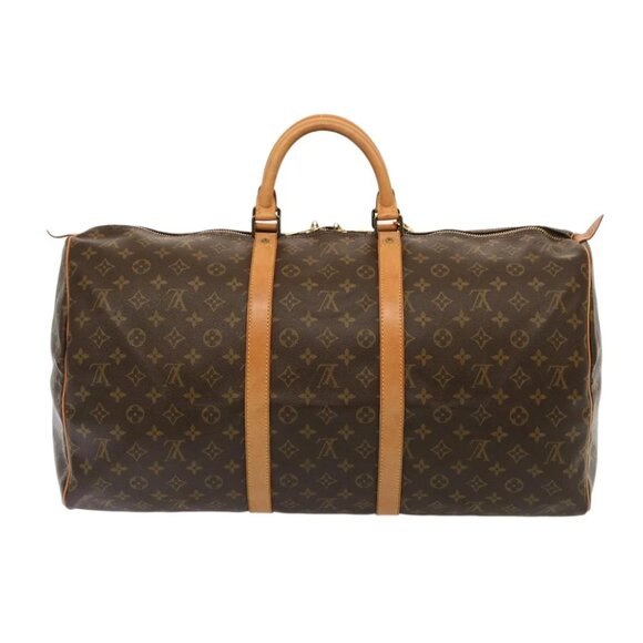 LOUIS VUITTON Monogram Keepall 55 Boston Bag - Picture 3 of 16